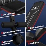 FLYBIRD Adjustable Folding Weight Bench for Home Gym