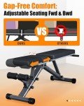 Adjustable Weight Bench for Full-Body Workouts