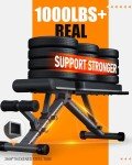Adjustable Weight Bench for Full-Body Workouts