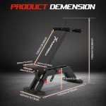 Adjustable Incline Decline Weight Bench for Home Gym