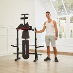 660lbs 6-in-1 Adjustable Weight Bench Set