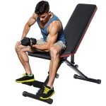 Adjustable Foldable Weight Bench for Home Gym