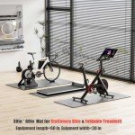 Cycling Mat for Peloton and Treadmill 6mm