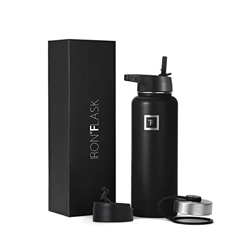 40 oz Iron Flask Insulated Sports Water Bottle