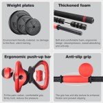 40LB Adjustable Dumbbell and Kettlebell Set