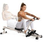 Compact Adjustable Rowing Machine for Home Workouts