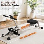 Compact Adjustable Rowing Machine for Home Workouts