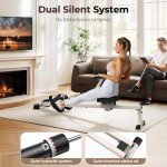 Compact Adjustable Rowing Machine for Home Workouts