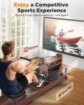 YOSUDA Foldable Water Rowing Machine for Home
