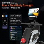 Pooboo Folding Magnetic Rowing Machine with Tablet Holder