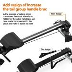 Pooboo Folding Magnetic Rowing Machine with Tablet Holder