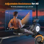 Niceday Magnetic Rowing Machine with Adjustable Resistance
