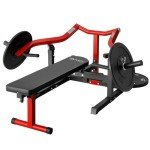 Chest Press Machine with Adjustable Incline Bench