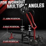 Chest Press Machine with Adjustable Incline Bench