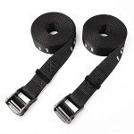 Adjustable Wood Gymnastic Rings with Suspension Straps