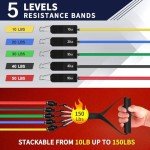 WHATAFIT Resistance Bands for Strength Training