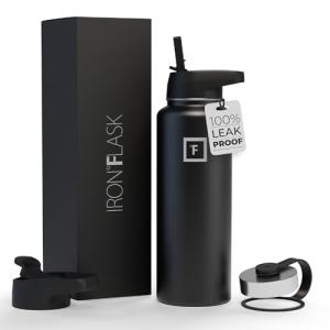 Stainless Steel Hydration Flask with 3 Lids