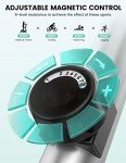 THERUN Elliptical Machine for Home, Magnetic Hyper-Quiet Compact Elliptical Exercise Machine w/ 8 Levels Adjustable Resistance, 6KG Flywheel, Pulse Sensor, LCD Monitor, Bottle Holder (Green)