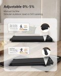 Compact 2-in-1 Incline Treadmill for Home Fitness
