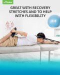 Trideer Stretching Strap Yoga Strap Physical Therapy for Home Workout, Exercise, Pilates and Gymnastics, 10 Loops Non-Elastic Stretch Bands with Aesthetic Packaging for Women & Men (Black)