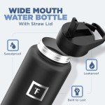 40 oz Iron Flask Insulated Sports Water Bottle
