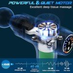 TOLOCO Deep Tissue Massage Gun with 12 Heads