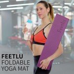 Foldable Yoga Mat - Lightweight & Anti-Slip Design