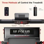 Portable Treadmill with Incline and Handle Bar