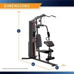 Marcy 150-lb Multifunctional Home Gym Station