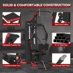 SPART Multifunctional Home Gym with 150LBS Weight Stack