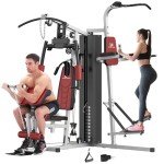 Versatile Home Gym with Pulley and Developer Attachments