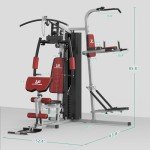 Versatile Home Gym with Pulley and Developer Attachments