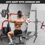 DONOW Power Rack with LAT Low Row System