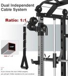 DONOW Home Gym Smith Machine with Weights