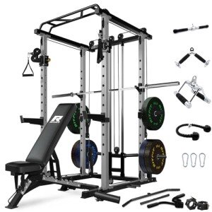 RitFit Home Gym Power Rack and Bench Package