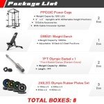RitFit Home Gym Power Rack and Bench Package