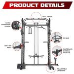 RUNREELY PC020 Power Cage with Cable Crossover