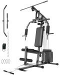 GarveeLife Multifunctional Home Gym System with Weights