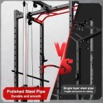 JELENS Power Cage with LAT Pulldown & Attachments