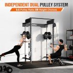 Goimu WM3-V4 Wall-Mounted Squat Rack and Pulley