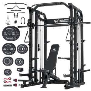 All-in-One Home Gym Squat Rack Machine