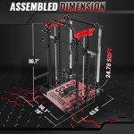 Versatile Smith Machine & Cable Crossover for Home Gym