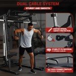 GarveeLife Smith Machine & Power Cage for Home Gym