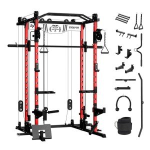 EVOLPOW M2D Smith Machine & LAT-Pull Down System