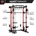 EVOLPOW M2D Smith Machine & LAT-Pull Down System