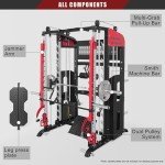 All-in-One Smith Machine Training Cage