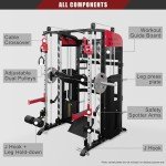 All-in-One Smith Machine Training Cage