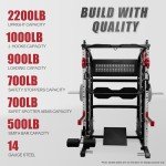 All-in-One Smith Machine Training Cage