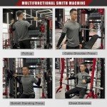 All-in-One Smith Machine Training Cage