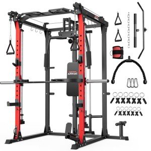 Multi-Functional Power Cage with LAT Pull-Downs